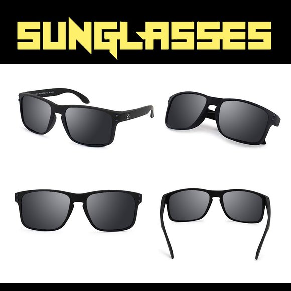 Polarized Sunglasses for Men & Women Mirrored - Smoke - Picture 6 of 7